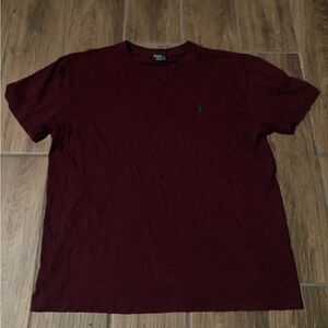 Ralph Lauren burgundy t-shirt